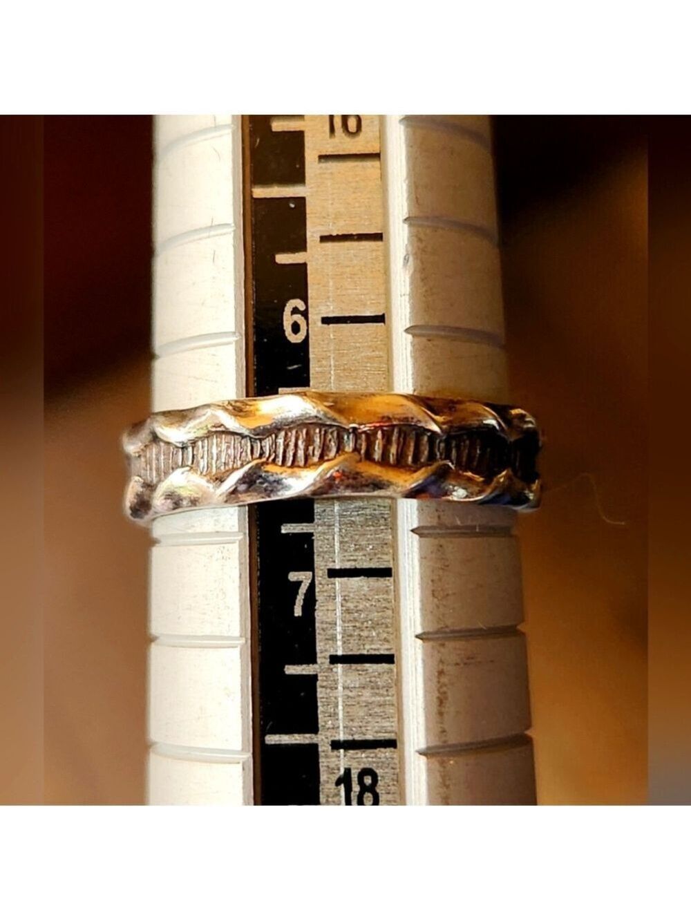 Sedona Rose studio sterling silver stacking ring